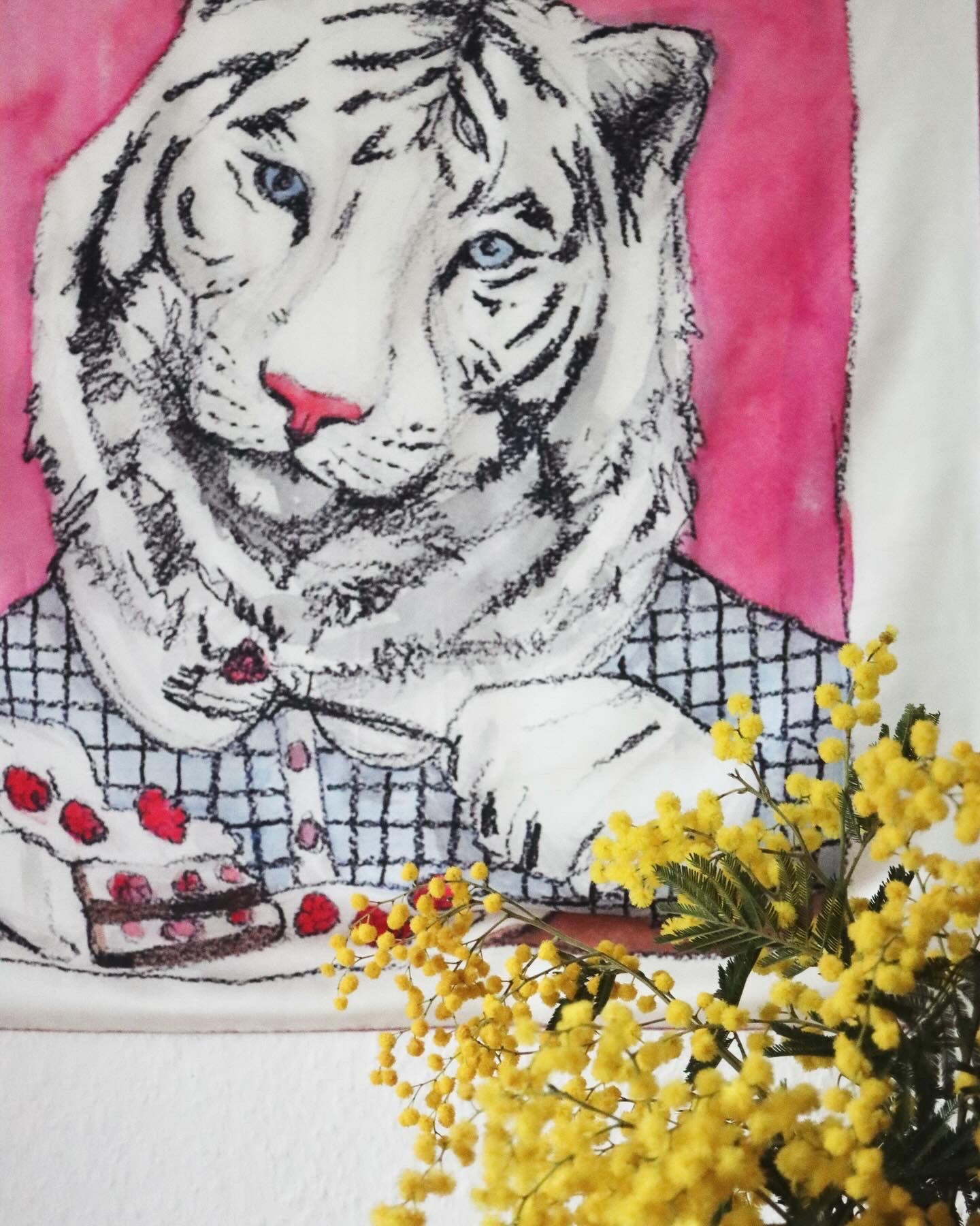 Seidentuch »Tortentiger«