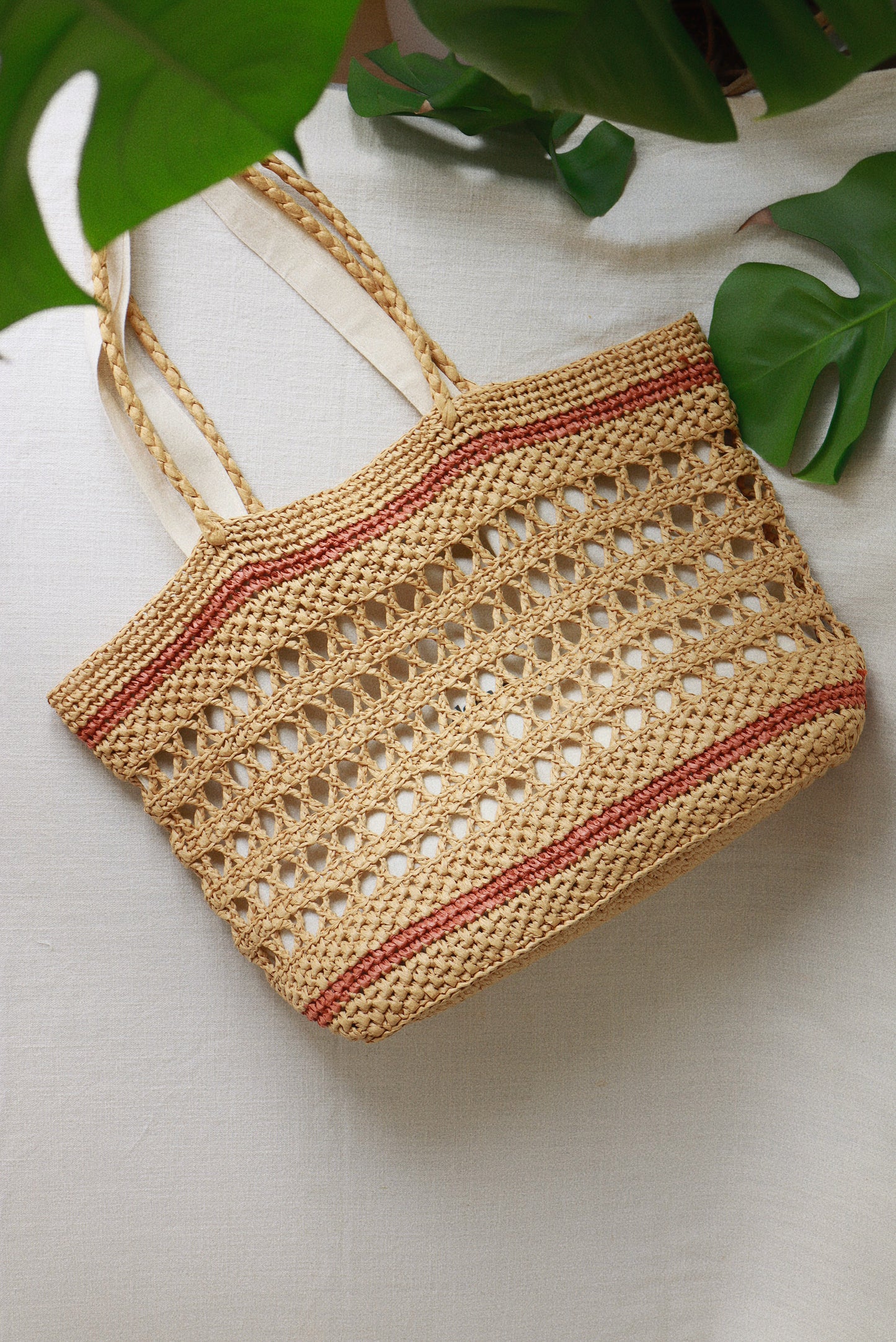 Große Raffia-Strandtasche »Classic«