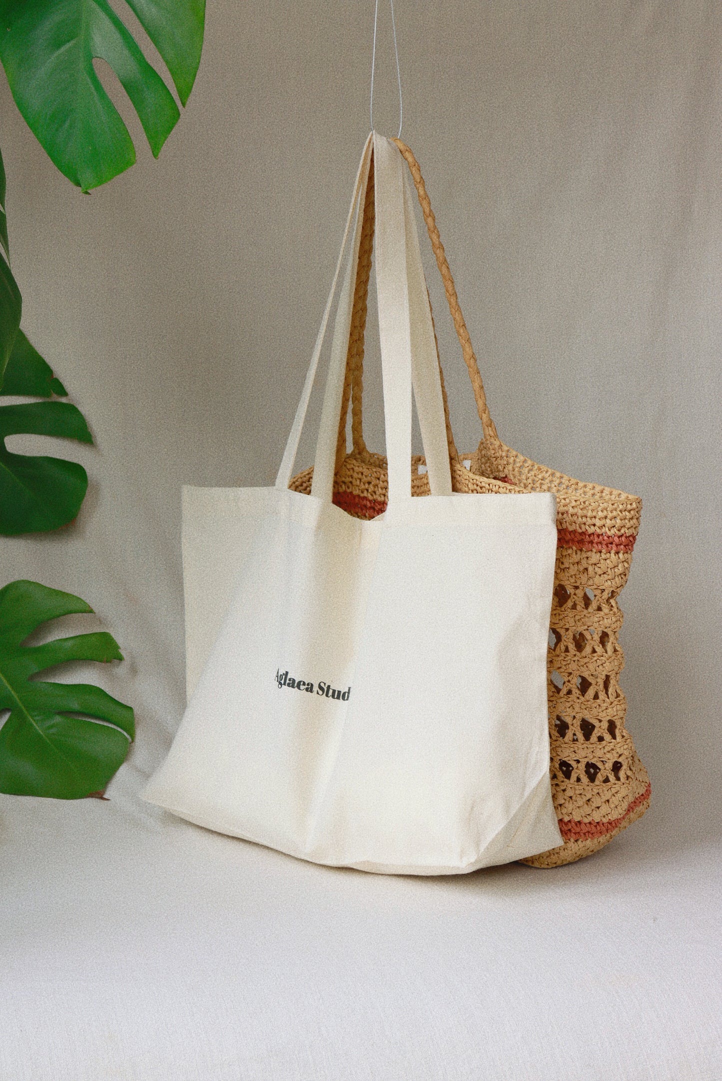 Große Raffia-Strandtasche »Classic«