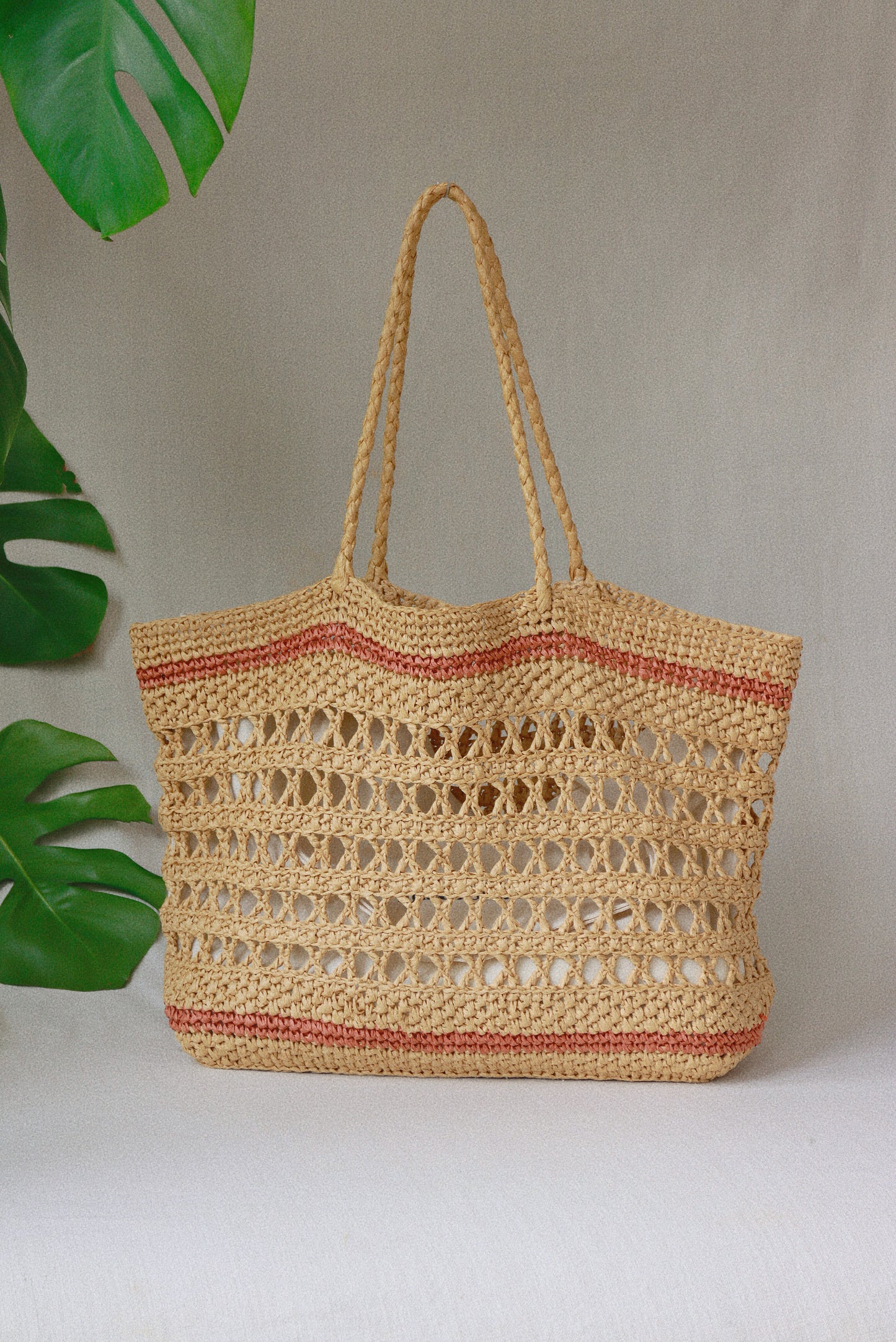 Große Raffia-Strandtasche »Classic«